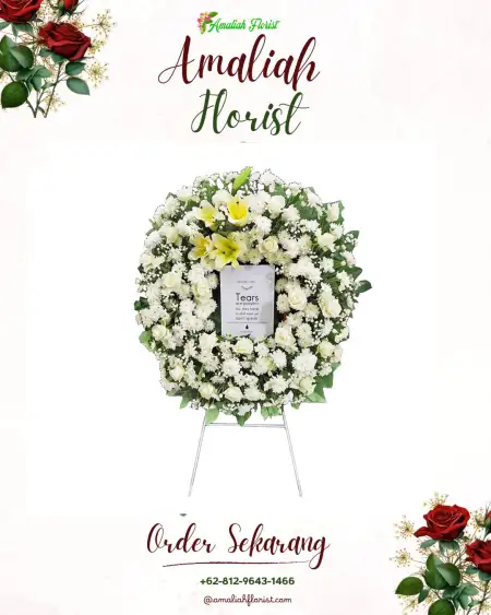 Krans Bunga Duka Kutamanggu