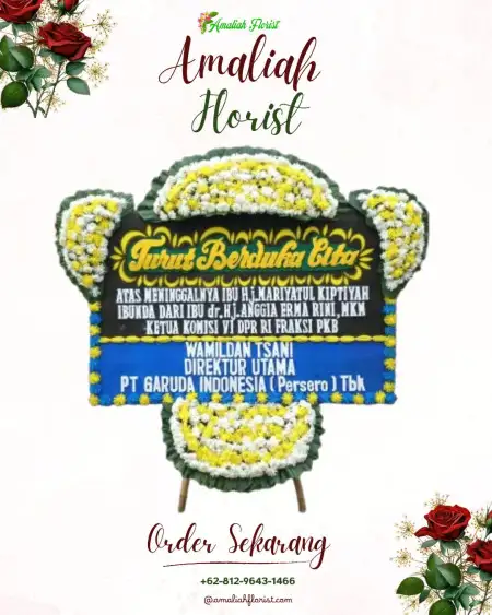 Papan Bunga Duka Kutamanggu